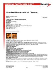 Pro-Red Non-Acid Coil Cleaner - media - DiversiTech