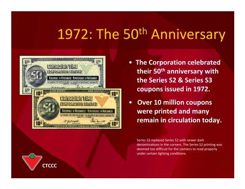 Canadian Tire Coupon Collectors Club Canadian Tire Coupon