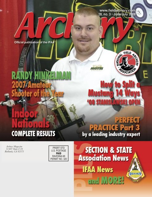 the 2008 national indoor results - National Field Archery Association