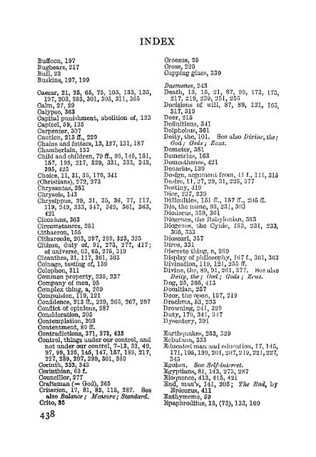 Volume 1 - Discourses - Books I - II - College of Stoic Philosophers