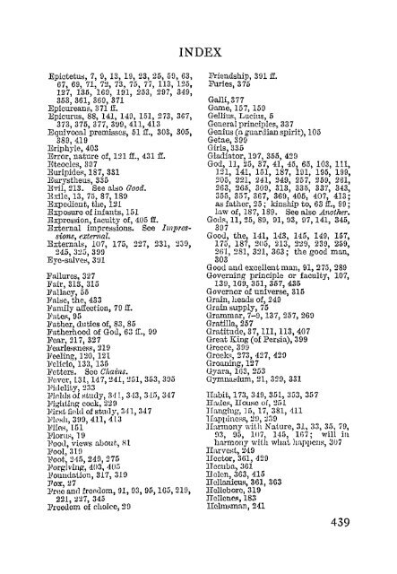 Volume 1 - Discourses - Books I - II - College of Stoic Philosophers