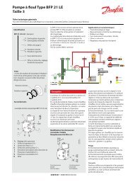 Pompe à fioul Type BFP 21 LE Taille 3