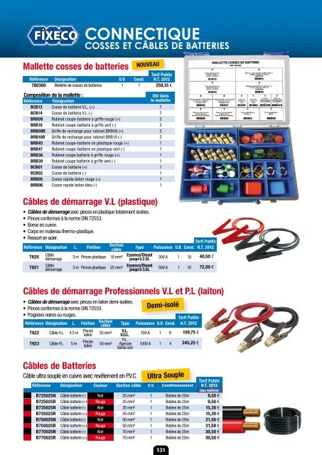 COLLIERS DE SERRAGE - Promauto.com