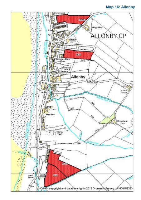 SHLAA Discarded Sites (March 2013) in PDF format - Allerdale ...