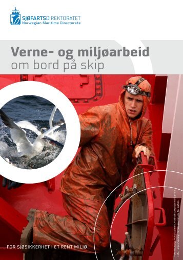 Verne- og miljÃ¸arbeid om bord pÃ¥ skip - SjÃ¸fartsdirektoratet
