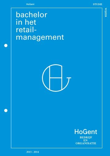 brochure downloaden (pdf) - Faculteit Bedrijf en Organisatie