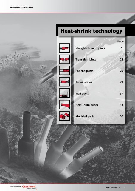 Catalogue Low voltage 2013 - Cellpack Electrical Products