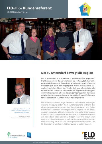 Gesamten Referenz- bericht als PDF - ELO Digital Office GmbH