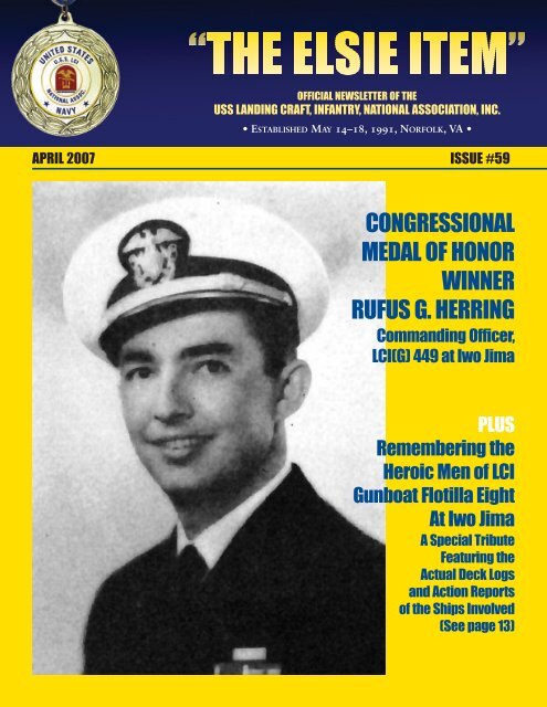 congressional medal of honor winner rufus g. herring - USS Landing ...