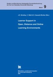 Learner Support in Open, Distance and Online Learning Environments