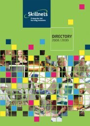 Directory Introduction - Skillnets
