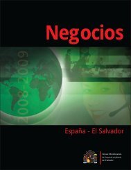 España - El Salvador - Cámara Oficial Española de Comercio e ...