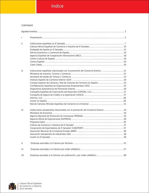 España - El Salvador - Cámara Oficial Española de Comercio e ...