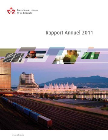 Rapport Annuel 2011 - Railway Association of Canada