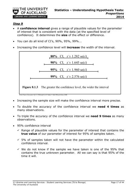 STATISTICS â UNDERSTANDING HYPOTHESIS TESTS