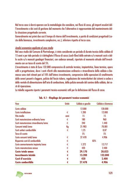 Bioenergia rurale. Analisi e valutazione delle biomasse a fini ... - Inea