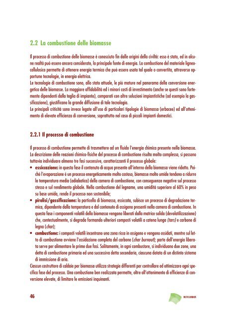 Bioenergia rurale. Analisi e valutazione delle biomasse a fini ... - Inea