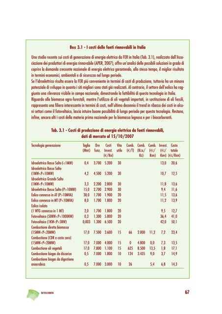 Bioenergia rurale. Analisi e valutazione delle biomasse a fini ... - Inea