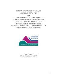 International Building Codes - About Larimer County