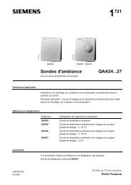 1721 Sondes d'ambiance QAA24...27 - Dispart la piÃ¨ce dÃ©tachÃ©e ...