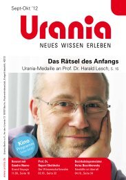 Das Rätsel des Anfangs - Urania