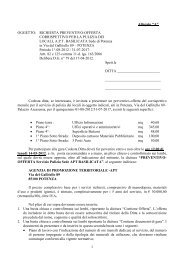 A - Schema lettera invito pulizia uffici Potenza - APT Basilicata