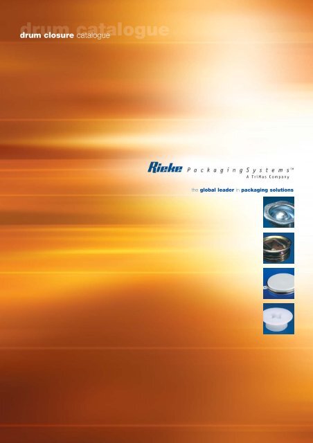 drum brochure aw - English - Rieke Packaging Systems