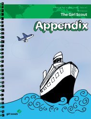 Global Travel Toolkit - Appendix - Girl Scouts of the USA