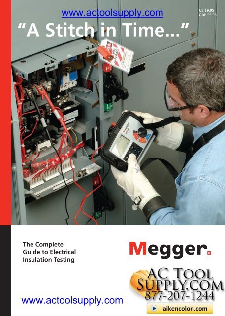 Megger MIT400-EN Testing Guide - Actoolsupply.com