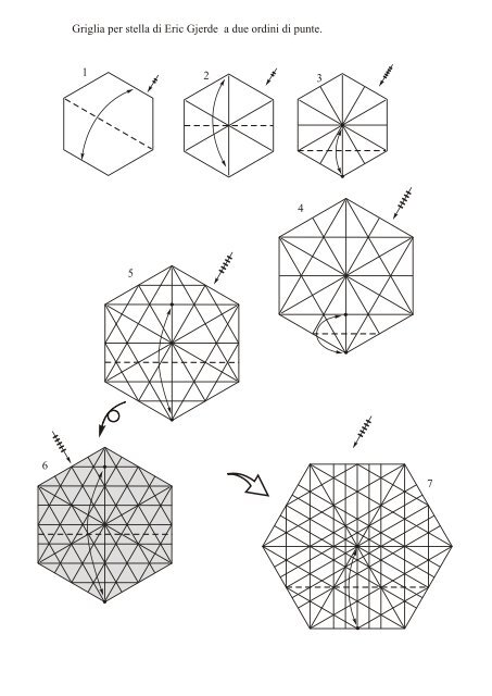 Stelladiericgjerde Griglia Origami Tessellations