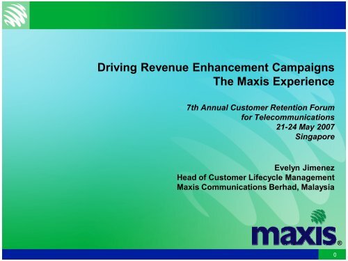 Driving Revenue Enhancement Campaigns - Emagine International