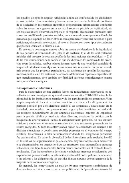 temas y debates 16 - Asociación Docente Barrancas del Paraná
