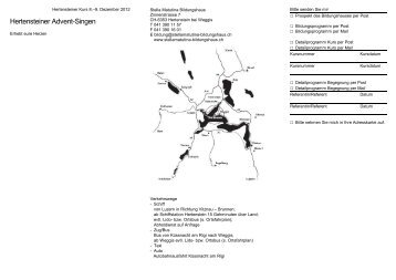 Hertensteiner Advent-Singen - Kloster Baldegg