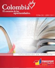 Directorio feria del libro 2011 - Colombia Trade