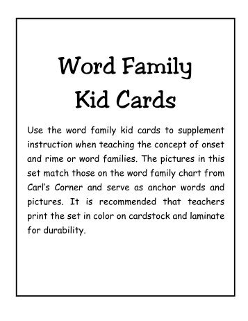 Word Family Kid Cards.pdf - Word Way