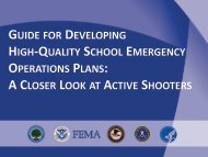 Slides - Readiness and Emergency Management for Schools (REMS)