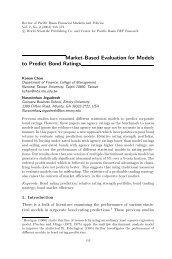 Market-Based Evaluation for Models to Predict Bond Ratings