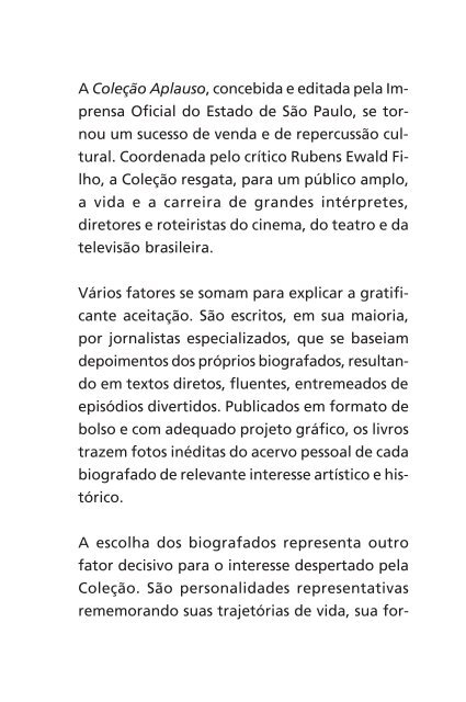 versÃ£o pdf - Livraria Imprensa Oficial