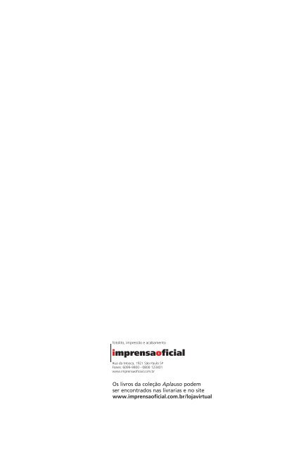 versÃ£o pdf - Livraria Imprensa Oficial