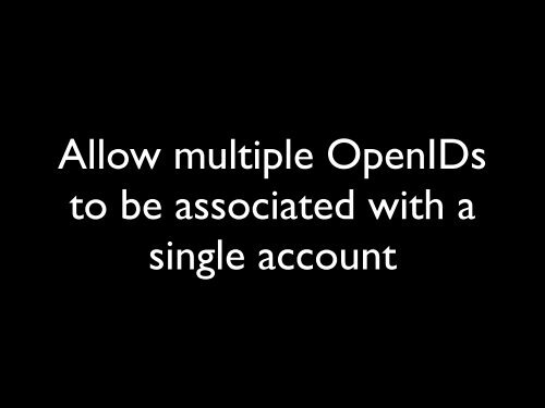 an OpenID