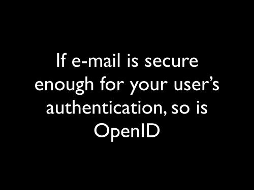 an OpenID