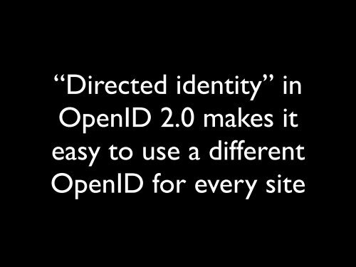 an OpenID