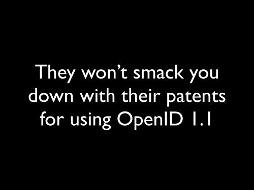 an OpenID