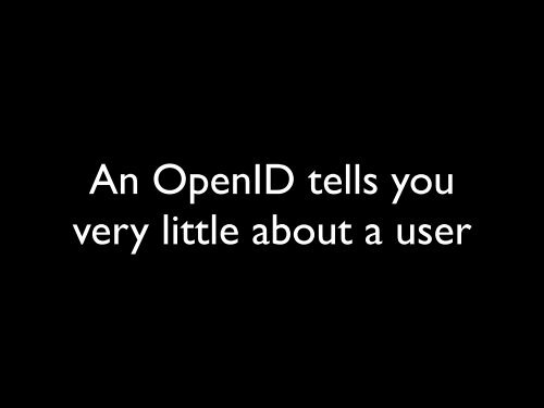 an OpenID