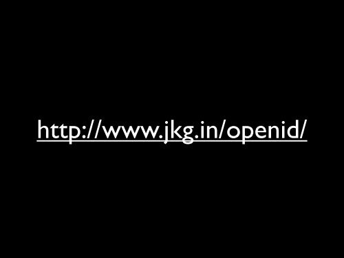 an OpenID