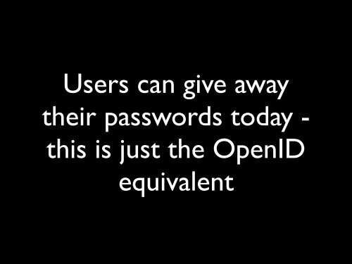 an OpenID