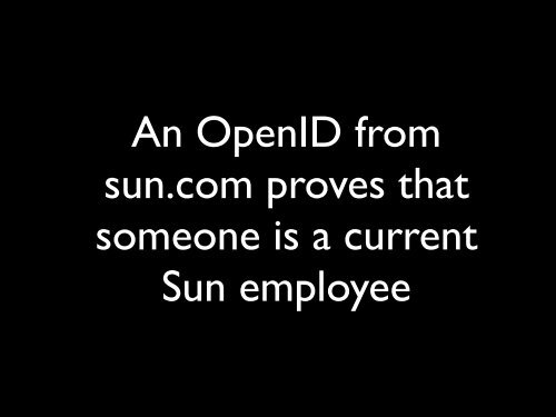 an OpenID