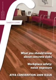 Timber Floor - The Australian Timber Flooring Association