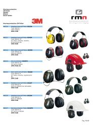 Hearing protection 3M Peltor Moldex Bilsom North Safety Hearing ...