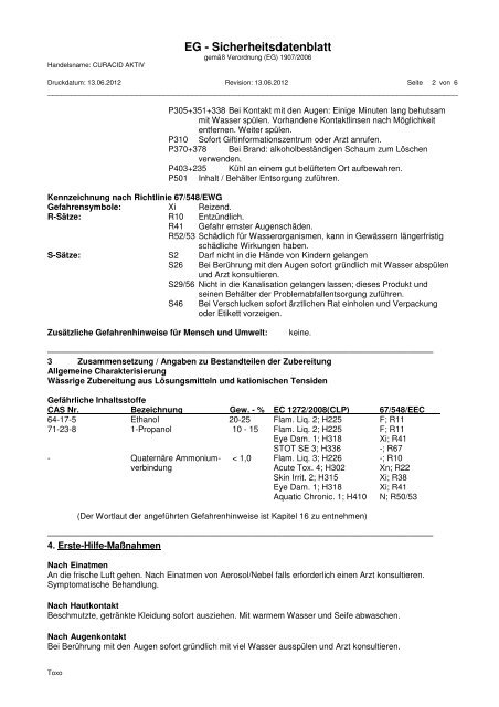 SDB Curacid Aktiv 2012 - PICO-Medical GmbH